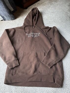 Brown Pullover Hoodie